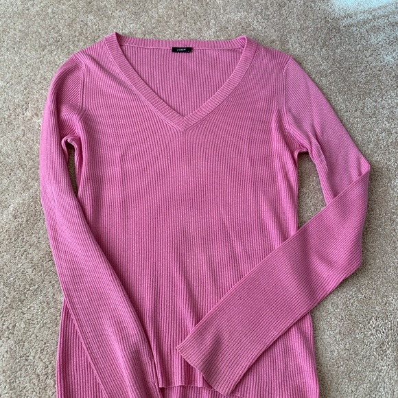 LADIES JCREW V-NECK SWEATER MEDIUM - Picture 3 of 9